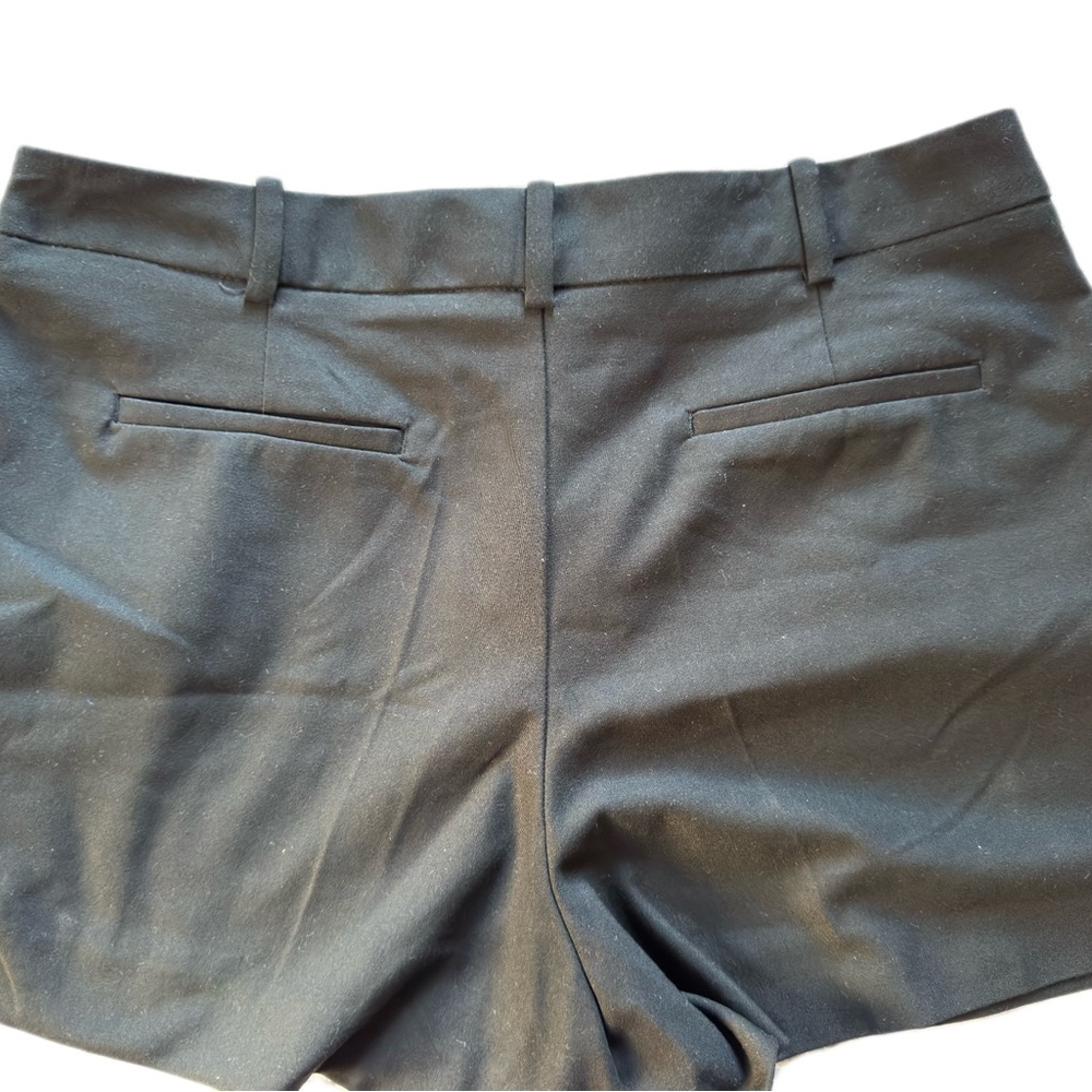 Zara Black High-Waist Tailored Shorts - Picture 5 of 5